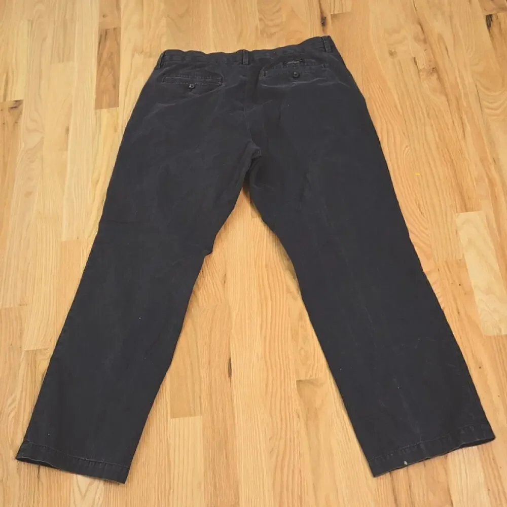 Banana Republic Gavin Chino Black Men’s Size 34 Classic Fit Pants